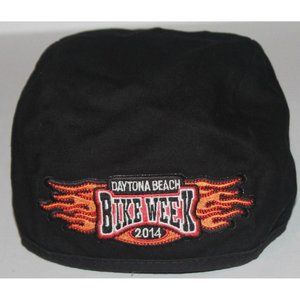Daytona Beach Bike Week 2014 Flame Skull Cap One Size